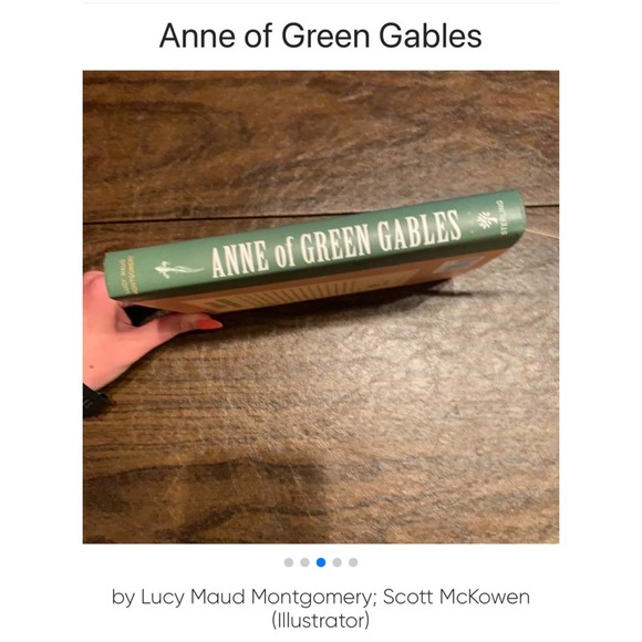 Anne of Green Gables by Lucy Maud Montgomery Hardcover Book - Picture 3 of 4